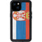 Serbia Flag Distressed iPhone 15 Plus Waterproof Case